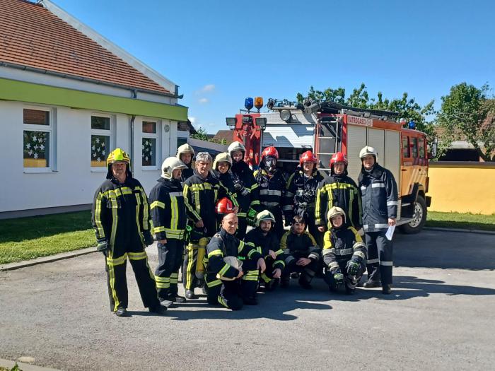 Vježba sustava civilne zaštite “Požar u OŠ Korog” – Tűzvédelmi gyakorlat a Kórógyi Általános Iskolában